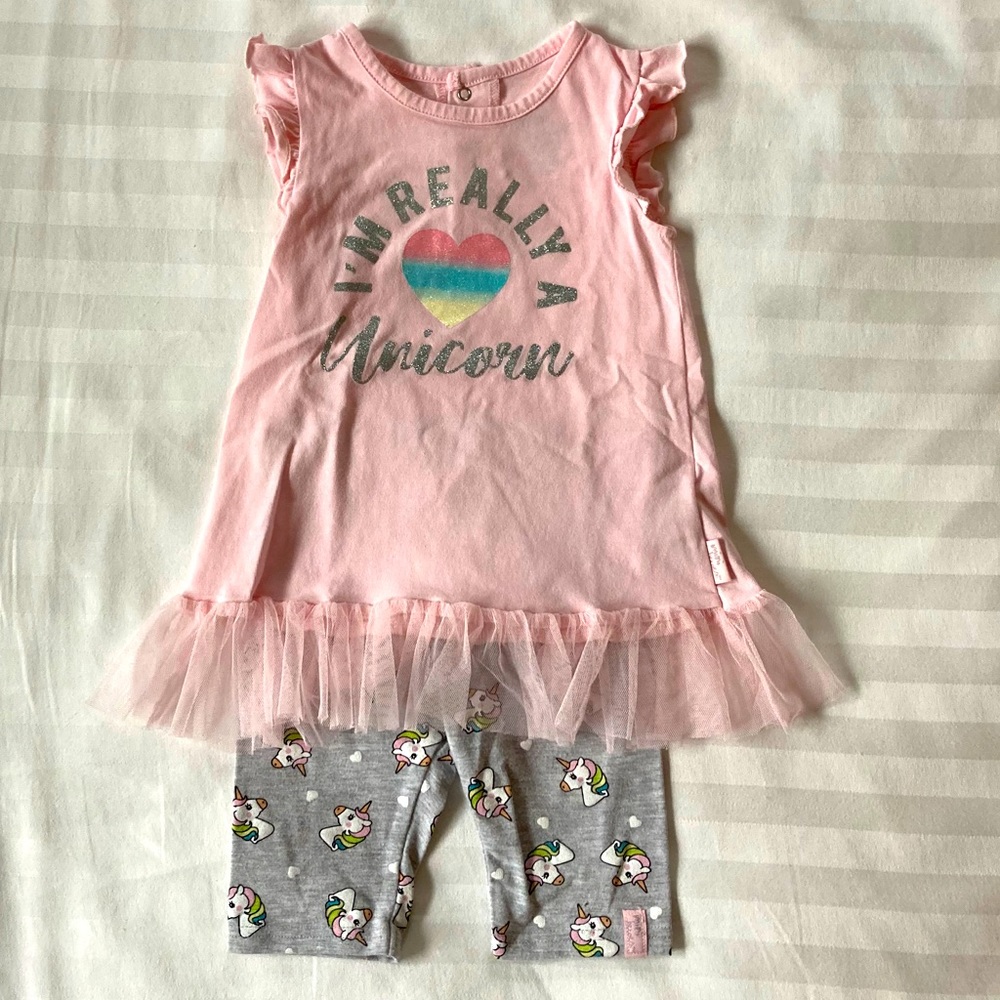 Mini Heroes Tank Style Tunic and Shorts